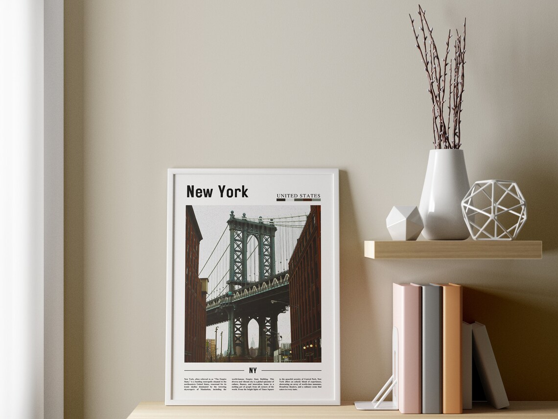 New York Travel Poster, New York Photo Print - Image 3