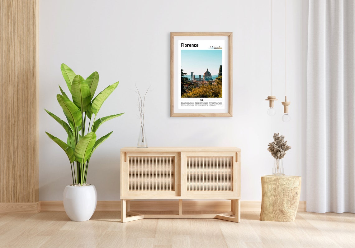 Florence Poster Florence Print Florence Wall Art Italy Photo Italy Poster Italy Print Italy Wall Art Minimal Travel Poster - Image 3