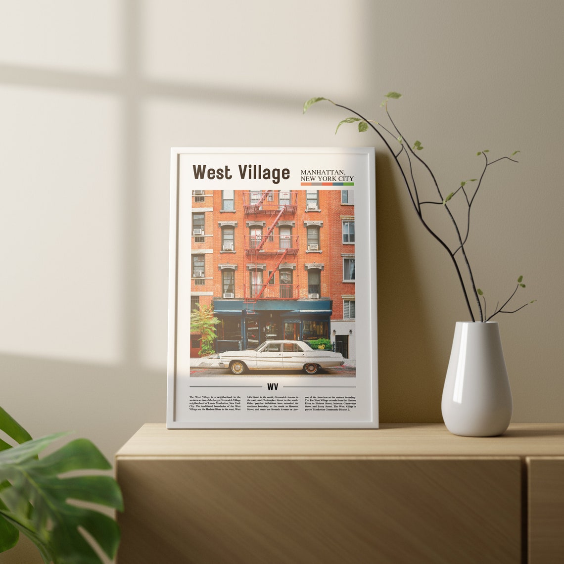 West Village, Travel Poster - Image 2