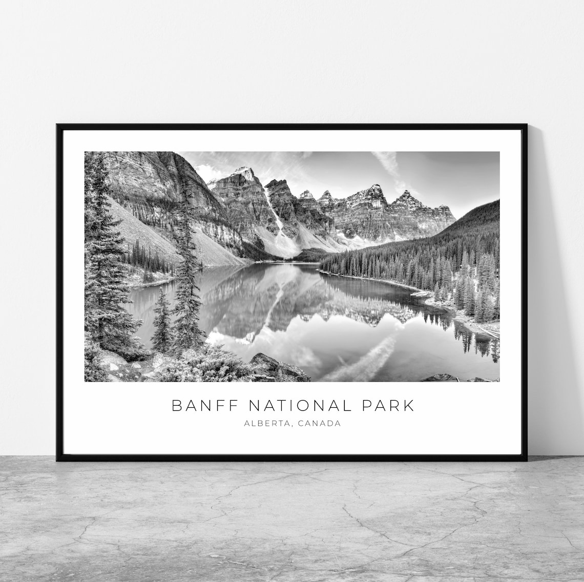 Banff National Park Travel Poster, Alberta Canada