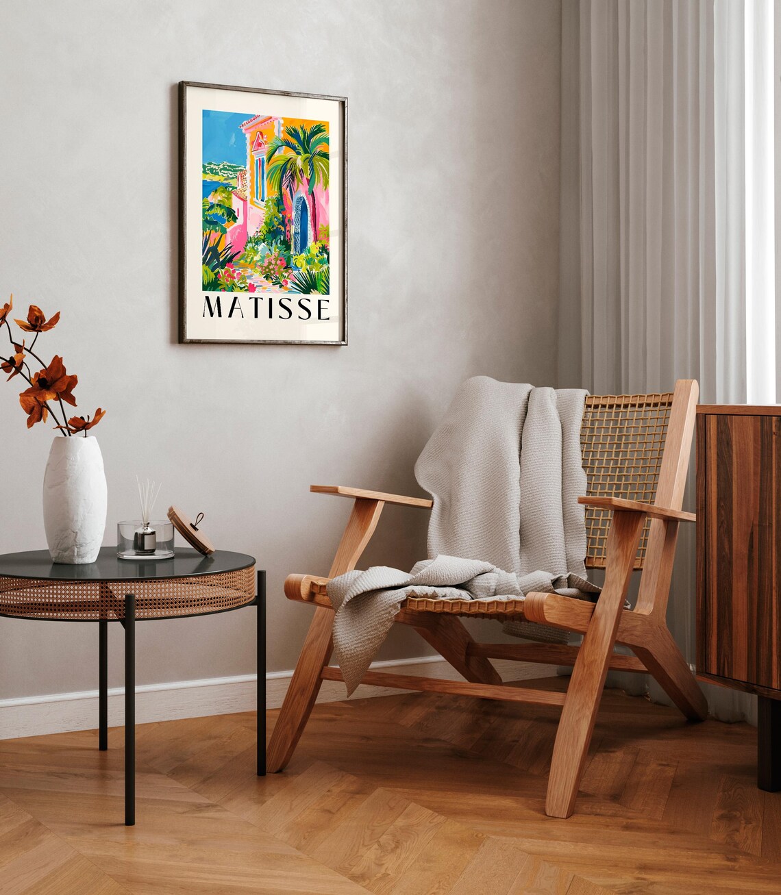 Aesthetic Poster Boho Decor Matisse Print Tropical Beachy Wall Art Dopamine Wall Decor - Image 3