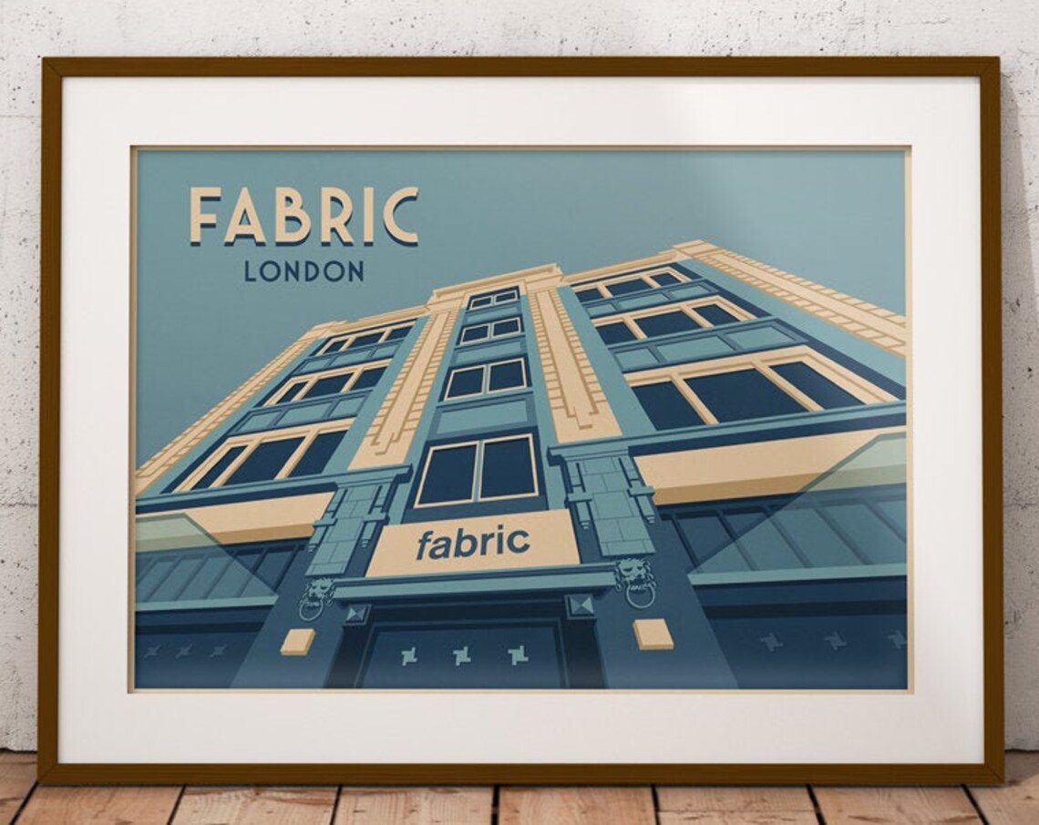 Fabric Nightclub London Art Print, Music Venue - Image 4