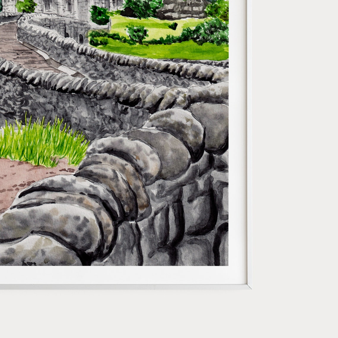 Eilean Donan Castle Scotland Stone Bridge Highland View Poster - Image 2