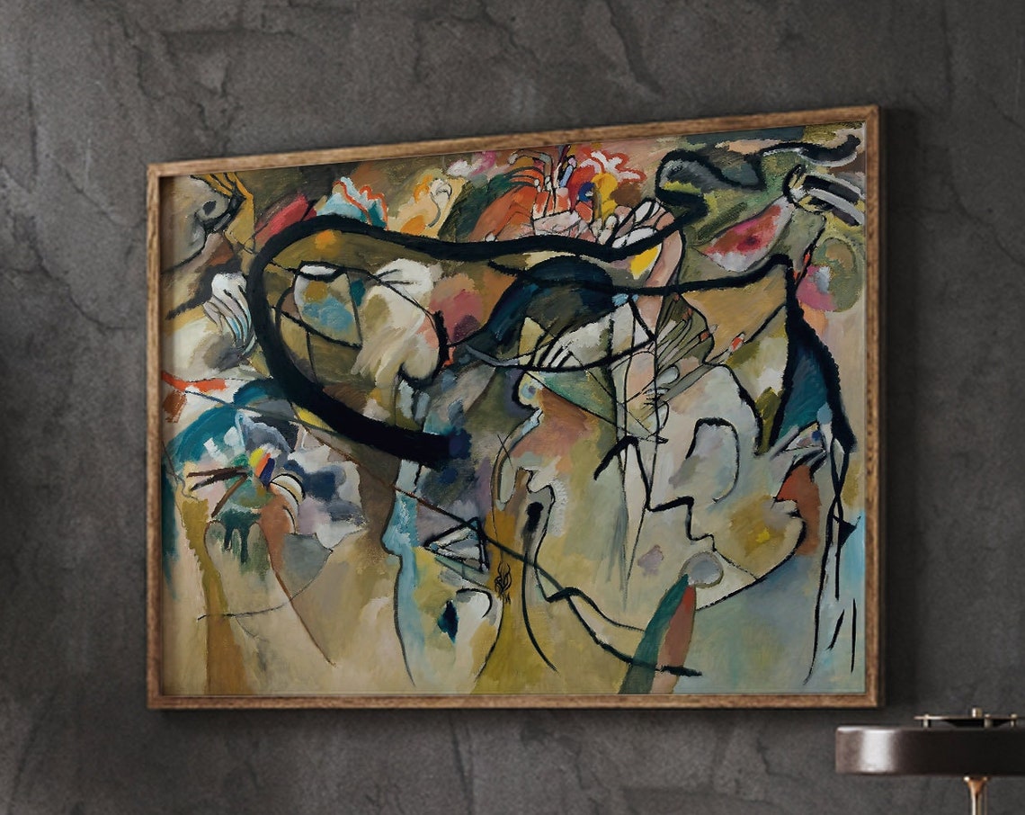 Wassily Kandinsky Poster Premium Posters Art Print Museum Of Modern