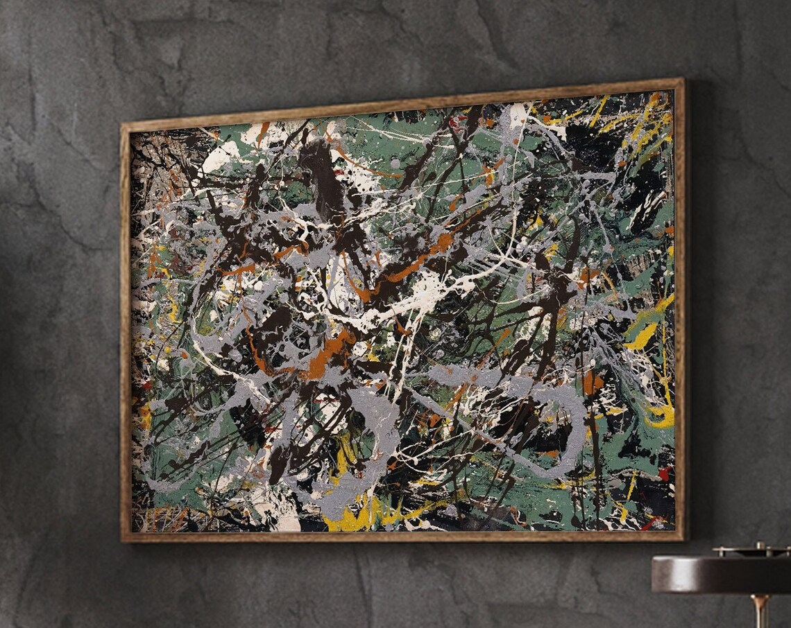 Abstractionism Art Reproduction, Abstract Wall Decor