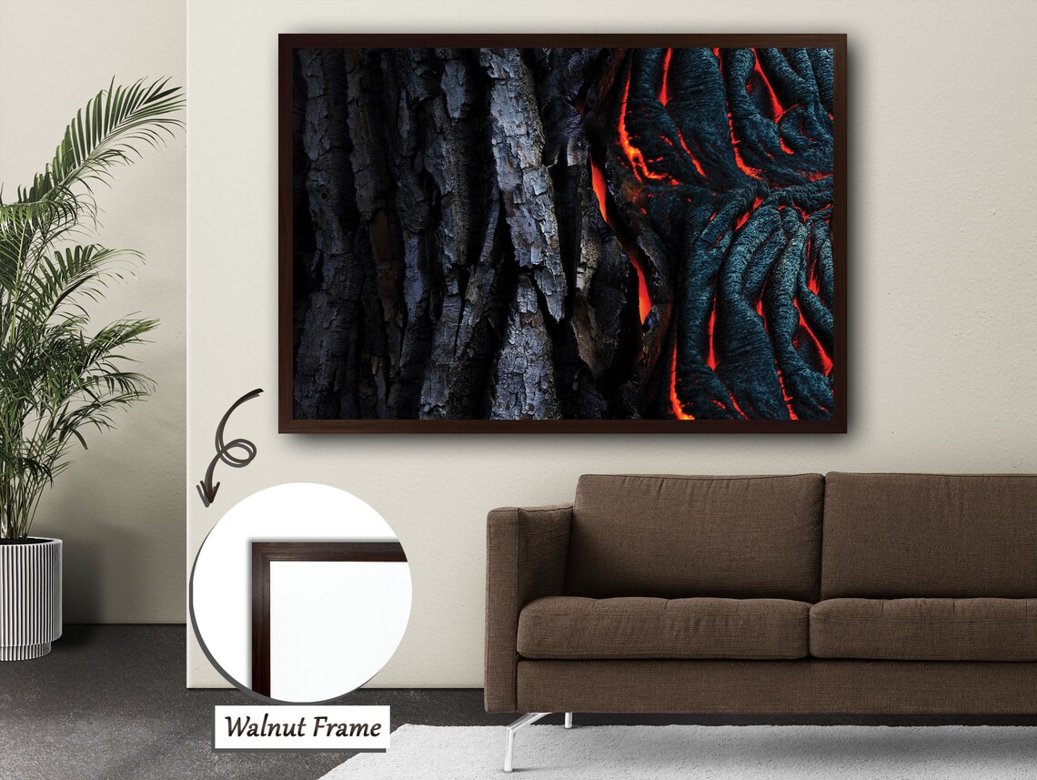 Nature's Fusion Bark And Lava, Elemental Beauty - Image 4