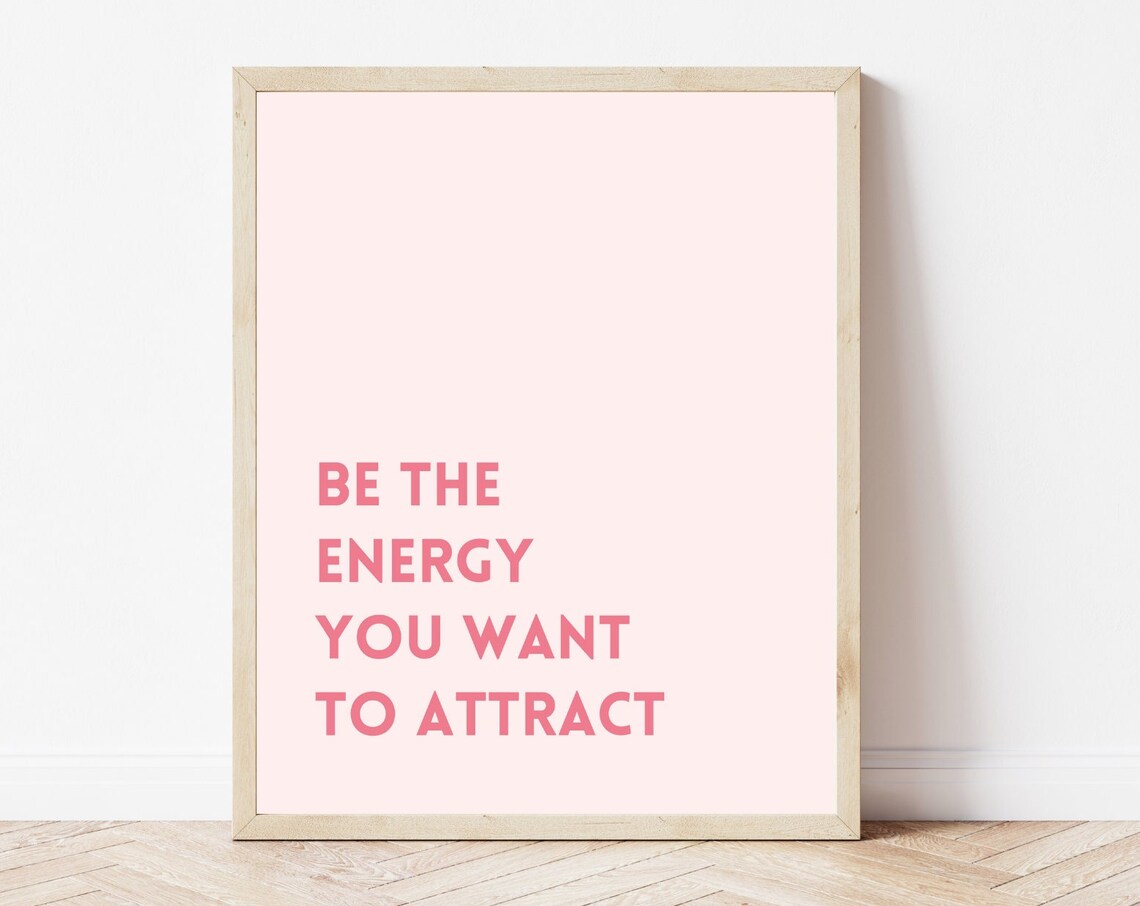 Manifest Law of Attraction Mindfulness Art Print - Image 4