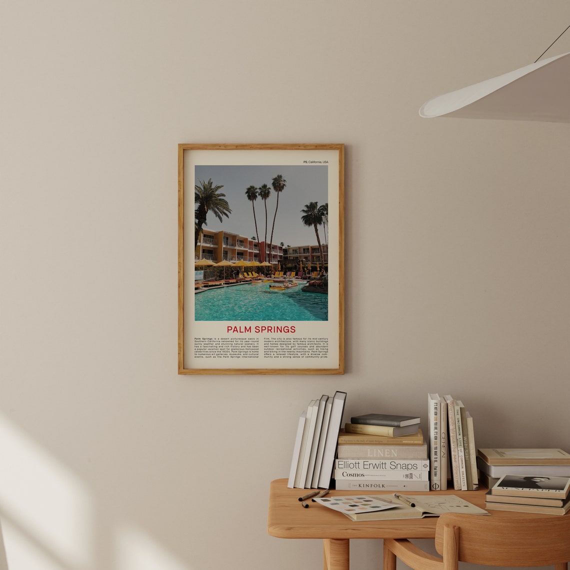 Palm Springs Print Film Photo Palm Springs Wall Art Palm Springs Poster Palm Springs Photo Palm Springs Poster Print California Usa - Image 2