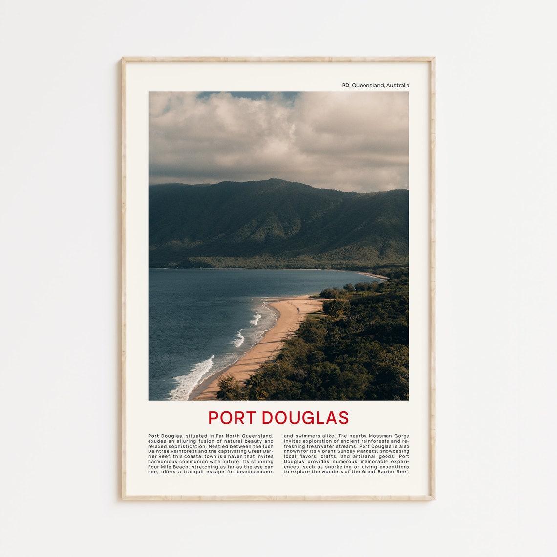 Port Douglas Print Film Photo Port Douglas Wall Art Port Douglas Poster Port Douglas Photo Port Douglas Poster Print Port Douglas Qld