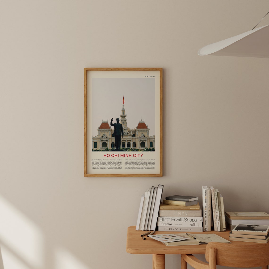Ho Chi Minh City Print Film Photo Ho Chi Minh Wall Art Ho Chi Minh Poster Ho Chi Minh Photo Saigon Poster Print Vietnam Wall Decor - Image 2