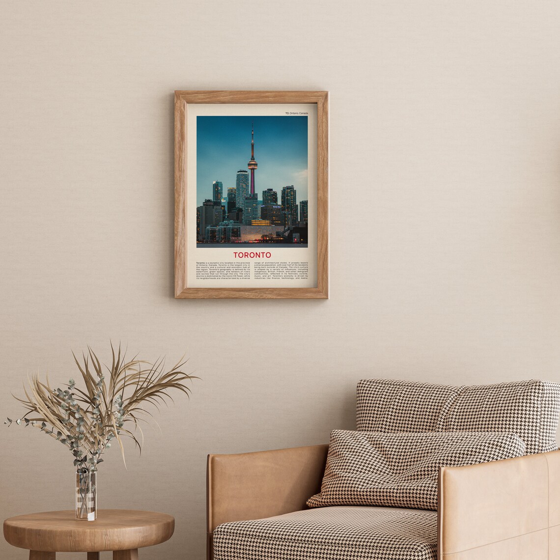 Toronto Travel Poster, Ontario Wall Art Print - Image 3