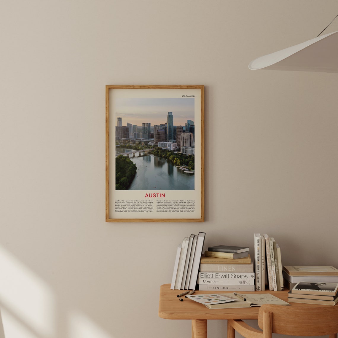 Austin Print Film Photo Austin Wall Art Austin Poster Austin Photo Austin Poster Print Texas Wall Decor Usa Poster Print Usa Photo - Image 2