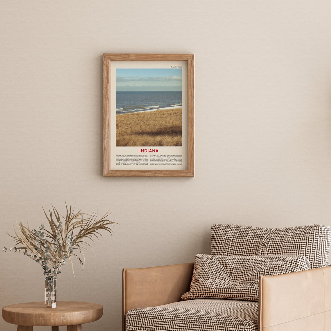 Indiana Print Film Photo Indiana Wall Art Indiana Poster Indiana Photo Indiana Poster Print Indiana Wall Decor Usa Poster Indiana Art - Image 3