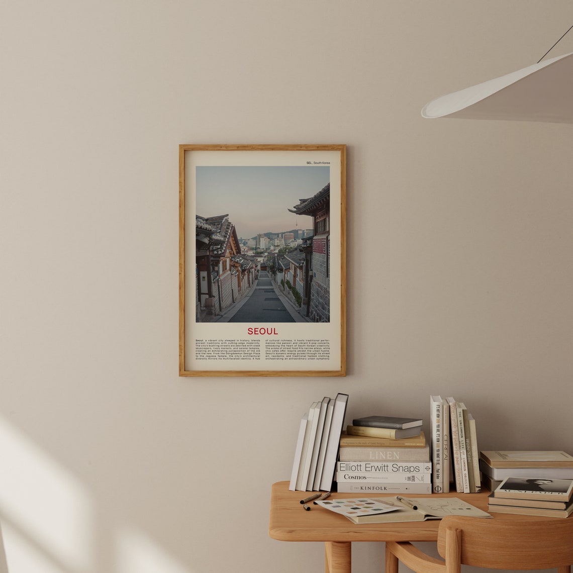 Seoul Print Film Photo Seoul Wall Art Seoul Poster Seoul Photo Seoul Poster Print South Korea Wall Decor South Korea Poster Print - Image 2