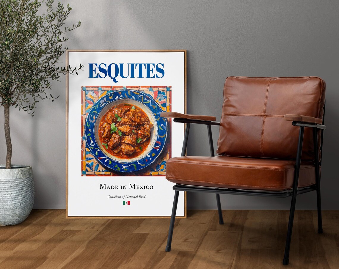 Esquites Traditional Mexican Cuisine Kitchen Art - Image 4