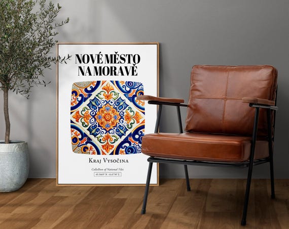 Nov Msto Na Morav, Czech Republic Travel Poster