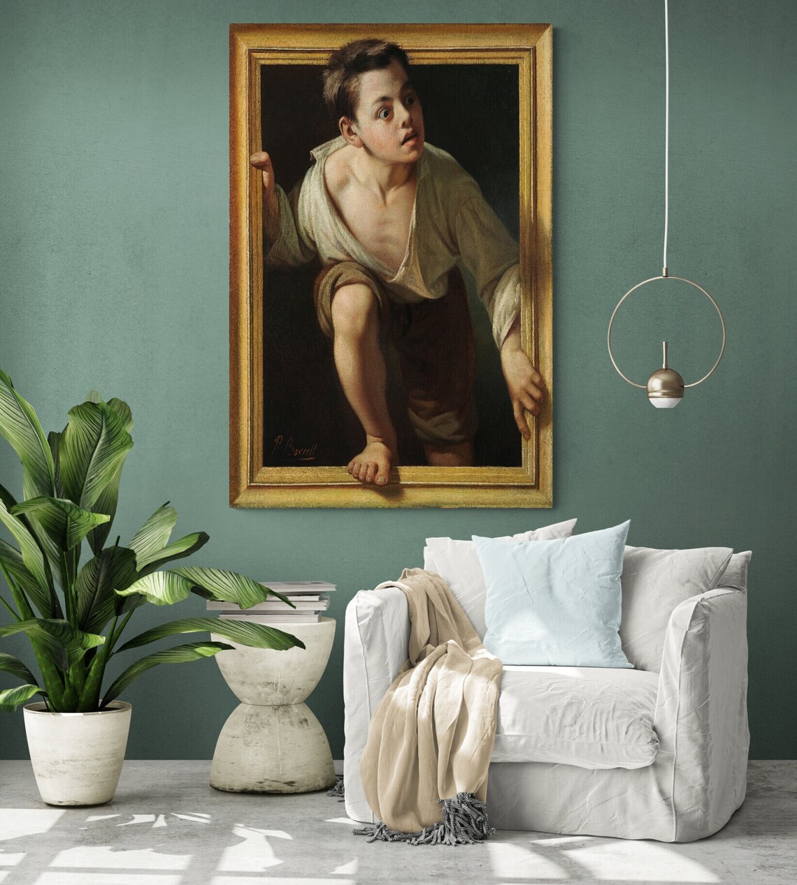 Escaping Criticism By Pere Borrell Del Caso Print - Image 2