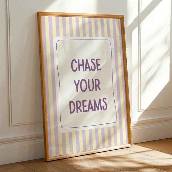 Pastel Positive Kids Wall Art Nursery Decor For Girls Motivational Quote Poster Classroom Toddler Room Print