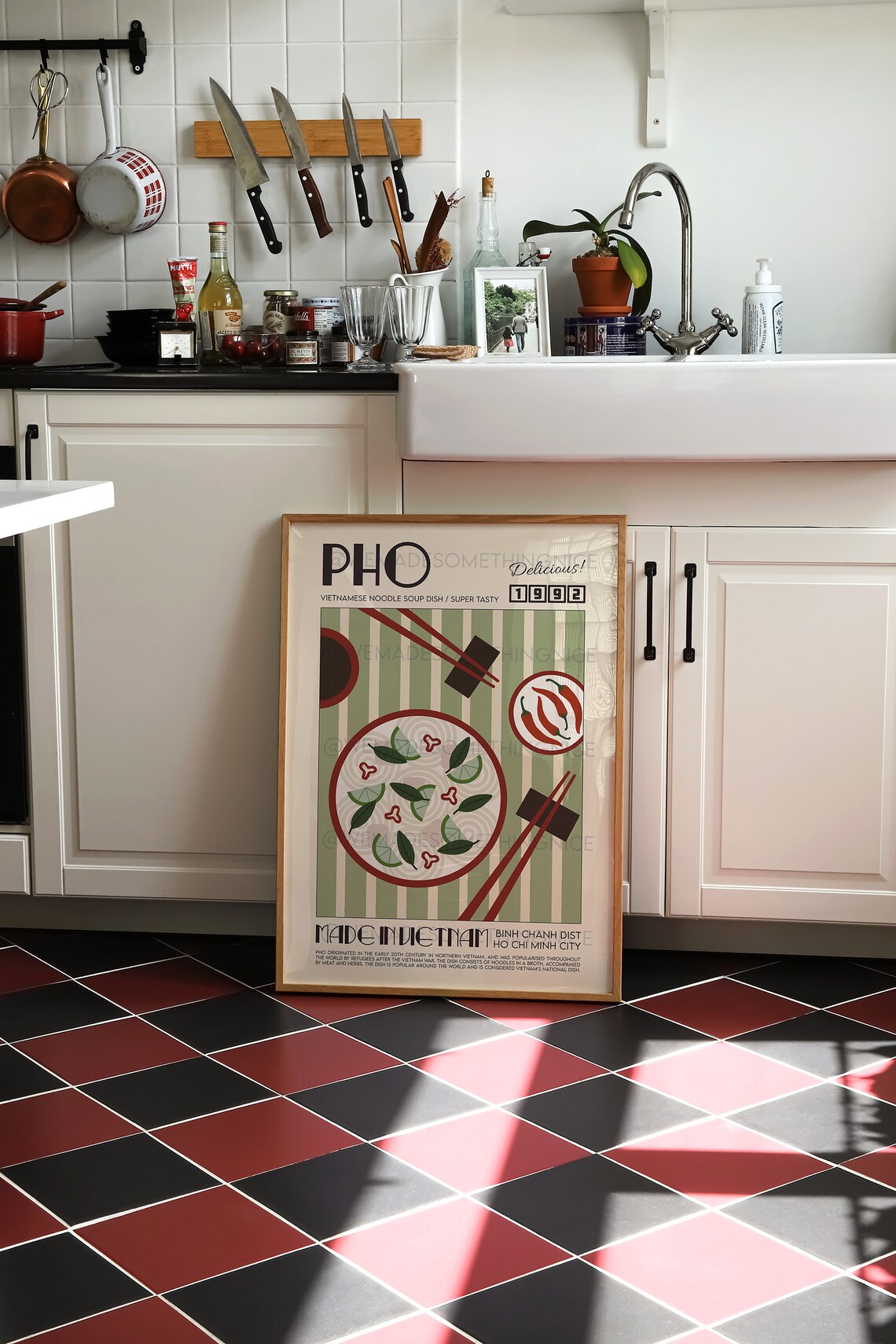 Pho Poster, Modern Kitchen Decor Art Print - Image 3