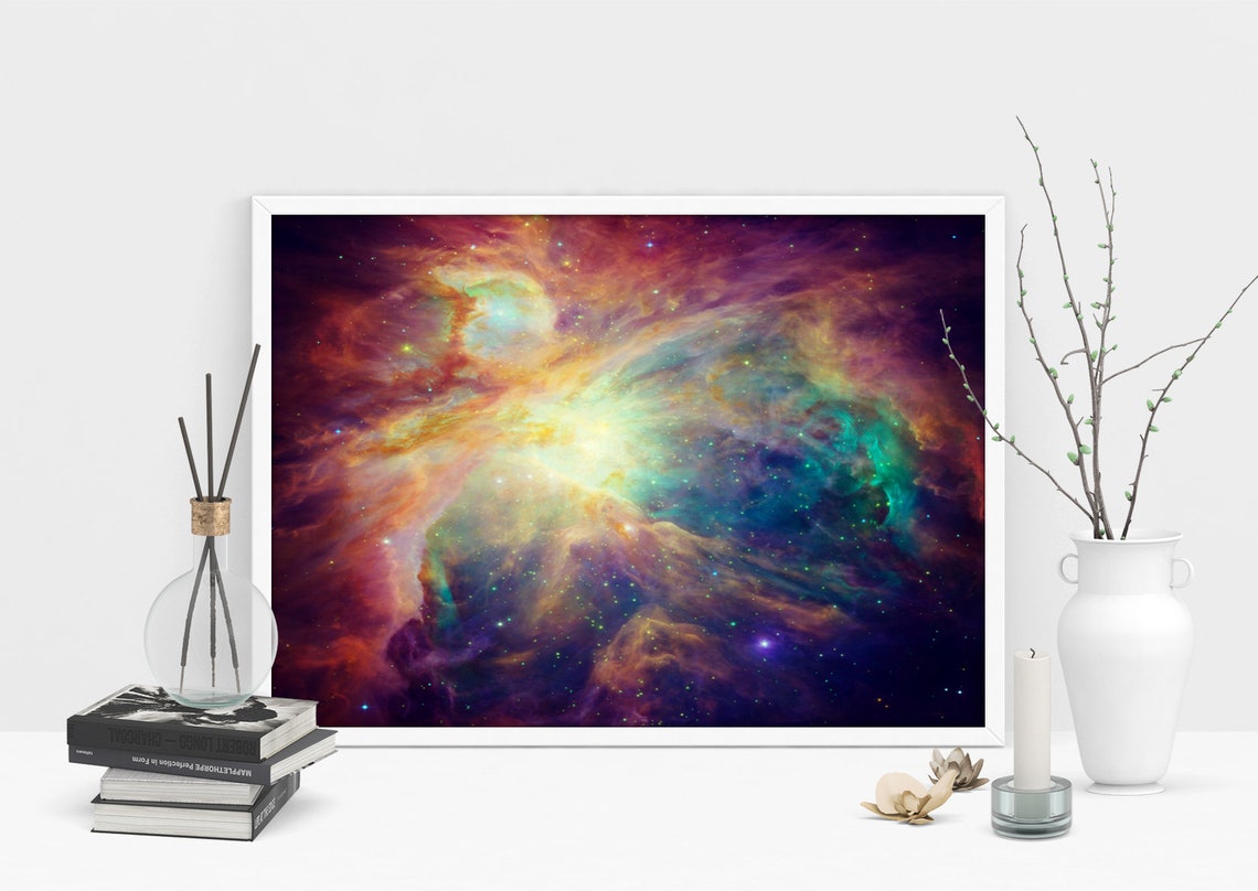 Hubble Telescope Orion Nebula Art Print - Image 2