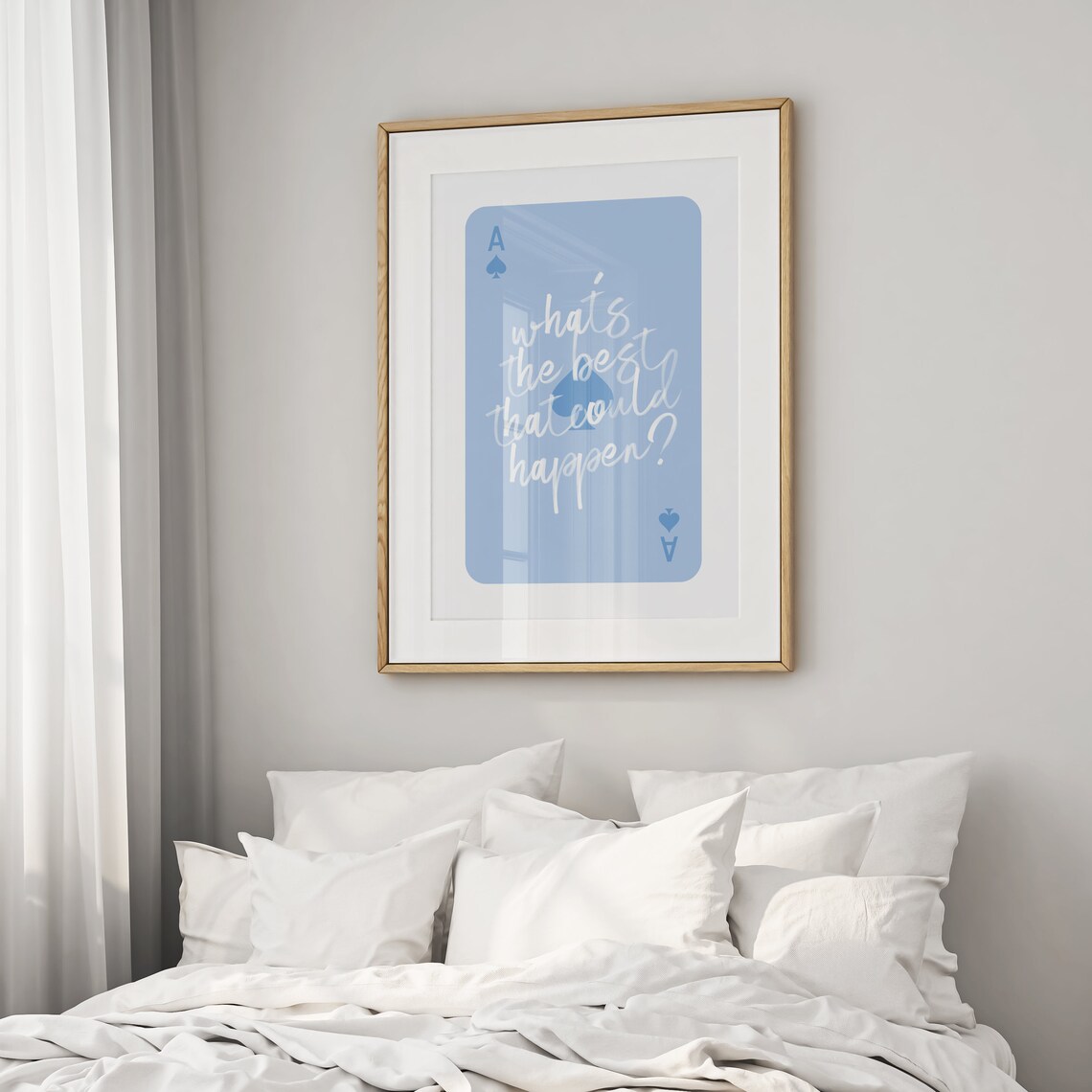 What's The Best That Could Happen? Retro Art Print - Image 2
