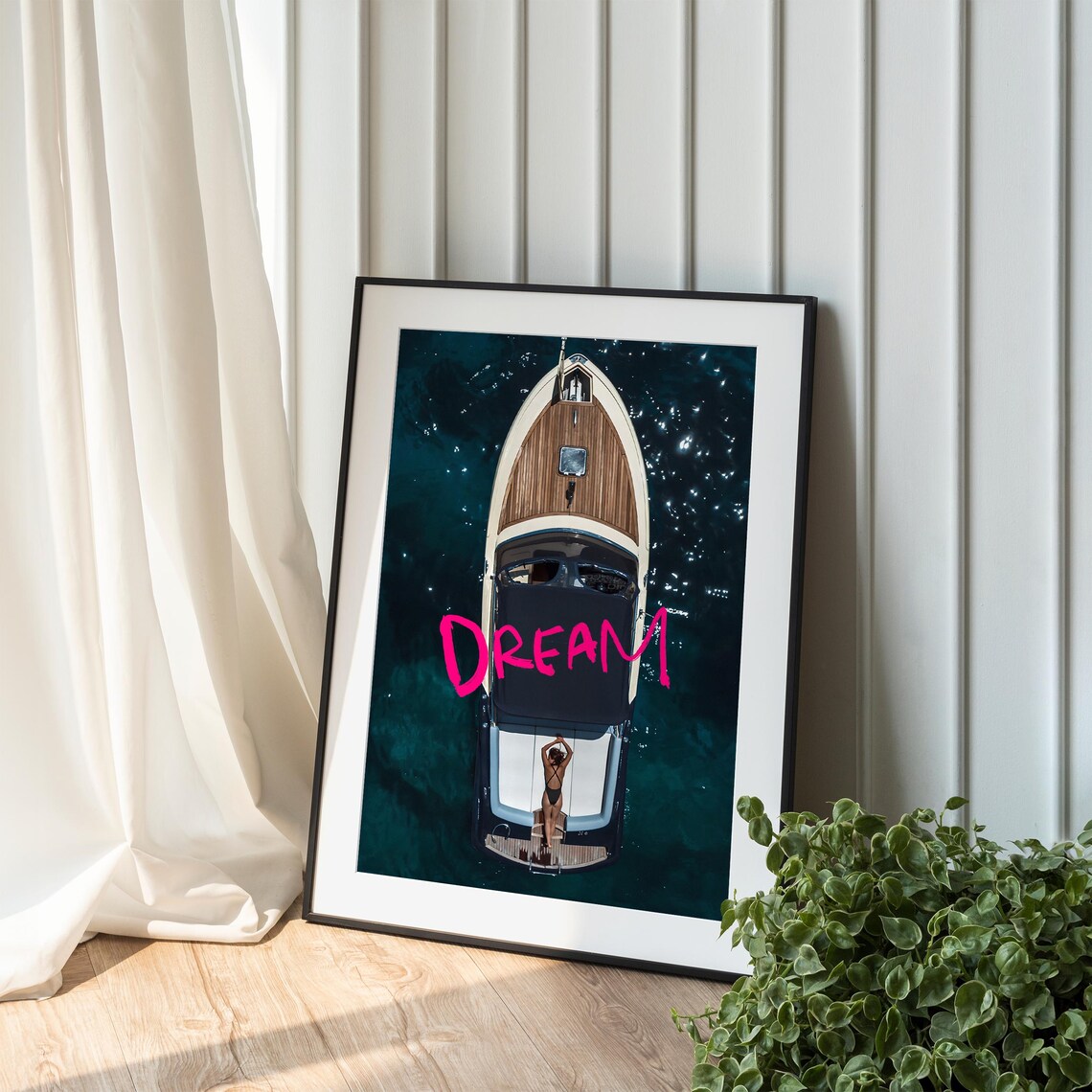 Dream Photography Prints La Dolce Vita Yacht Print Quote Wall Art Fine Art Print Quote Print Museum Quality Photography Poster - Image 4