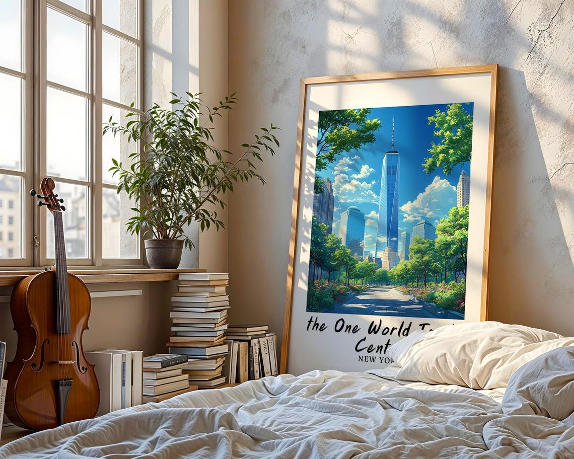 New York City Traditional Travel Poster - Image 3