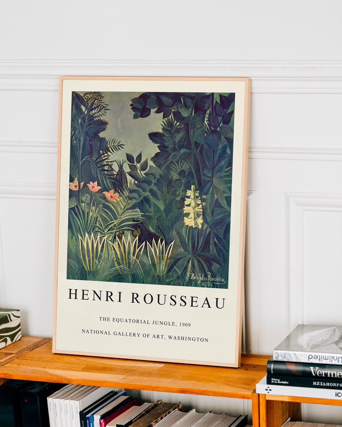 Douanier Rousseau Equatorial Jungle Art Print - Image 3