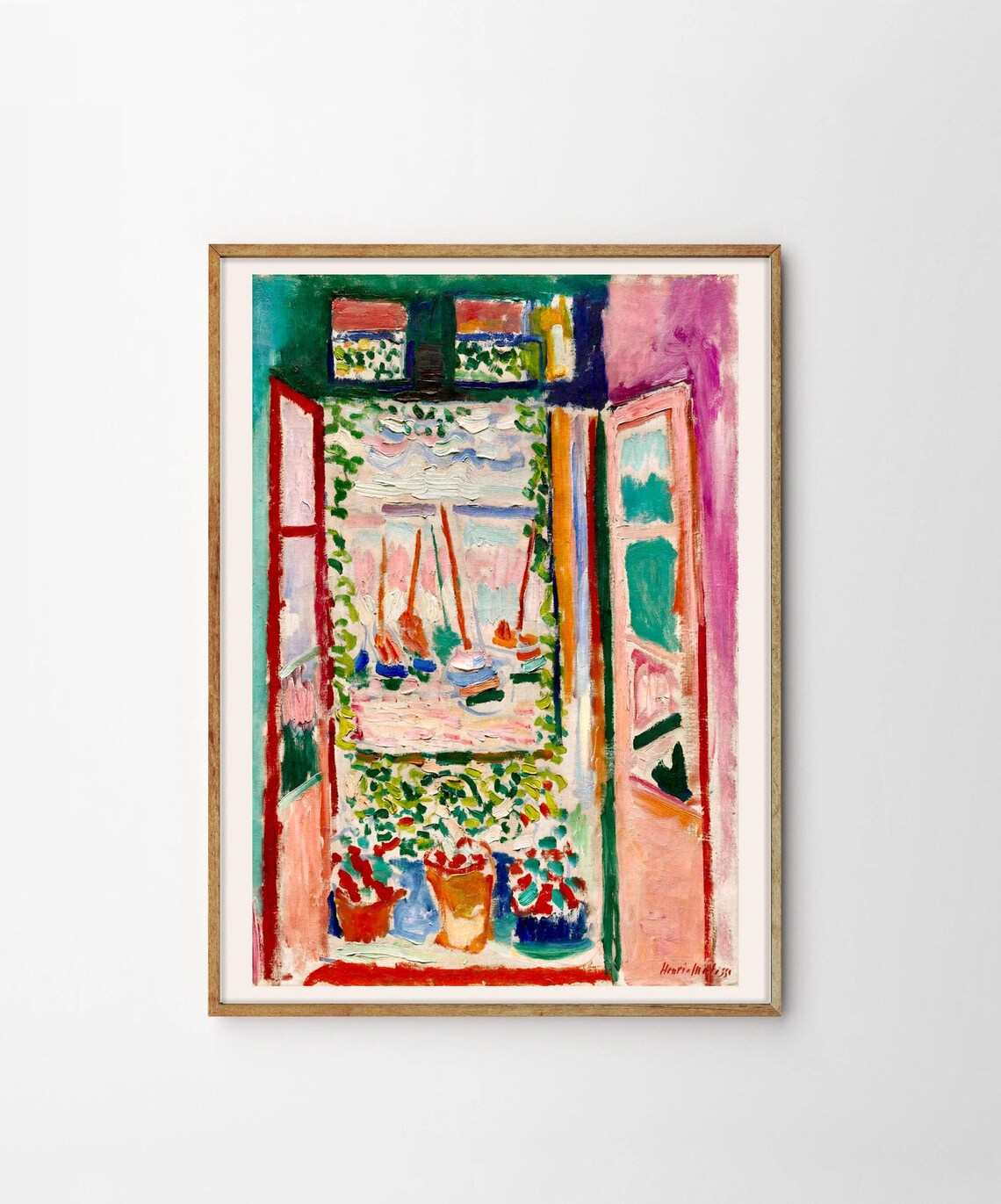 Matisse Open Window Collioure Nature Art Print - Image 5