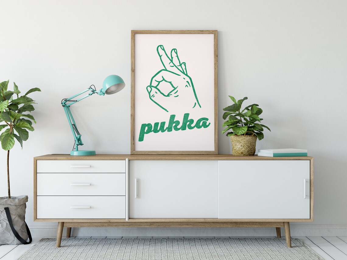 Indian Hindi Desi - Pukka Style Art Print - Image 4