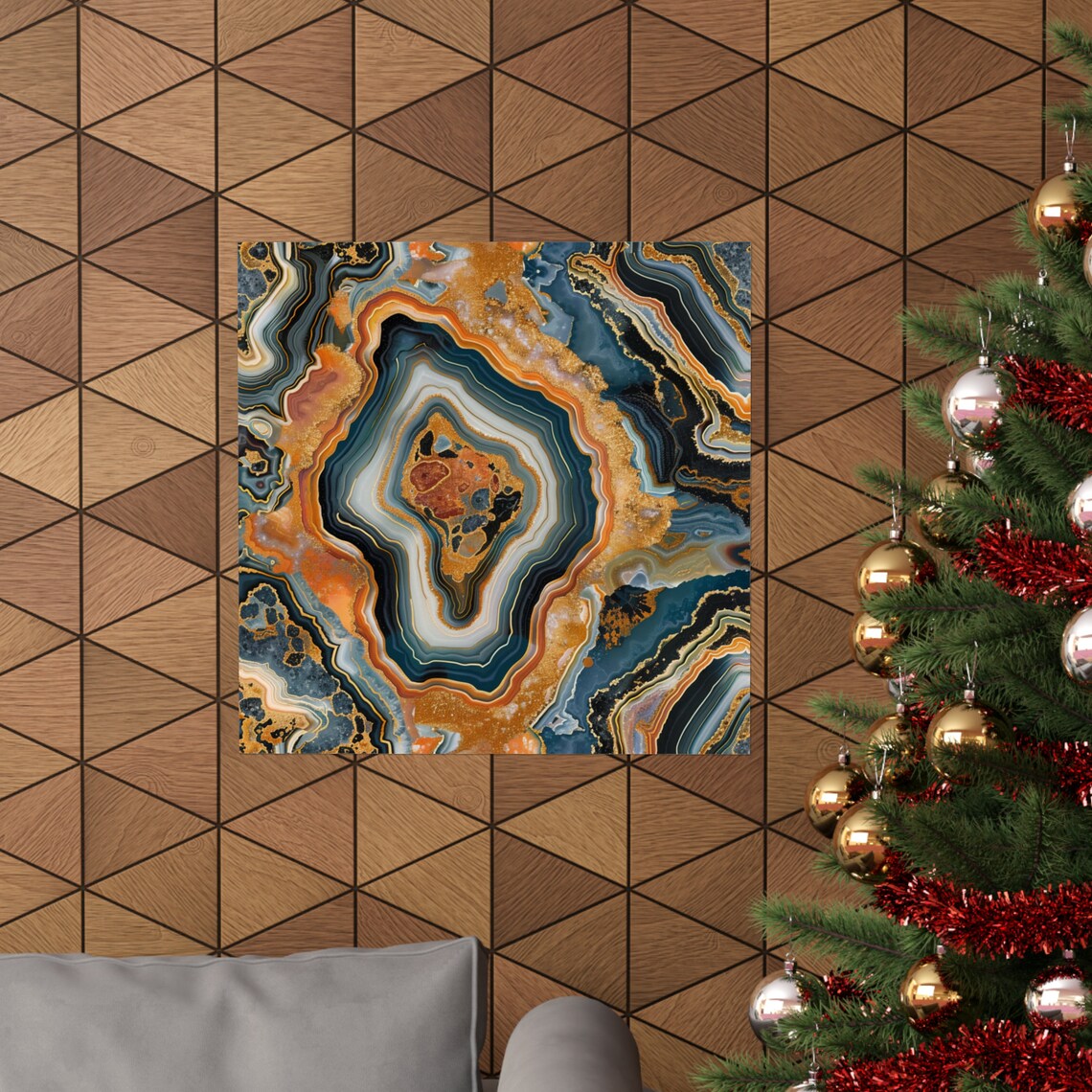 Inside An Agate, Rock Collectors Wall Art Print - Image 4