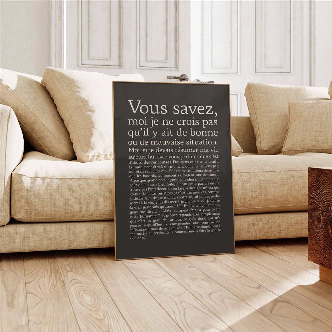 Instant Download Printing Guide Card French Text Sellers Info Poster - Image 4
