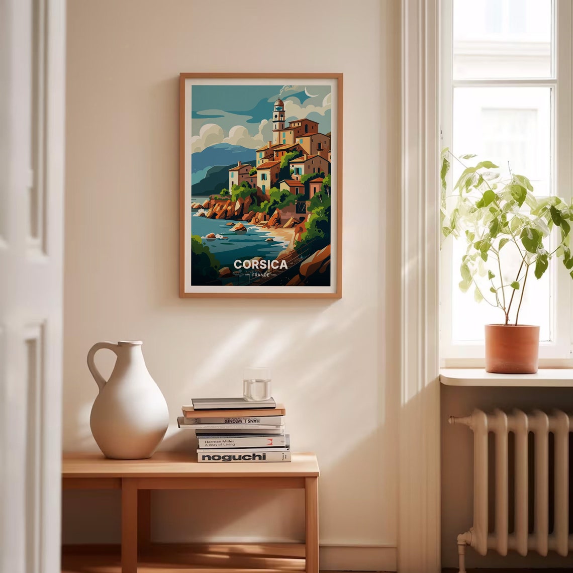 Corsica Travel Poster France Landscape Art Home Decor Travel Lover Gift Wall Art For Living Room Office Decor C20 1110 - Image 4