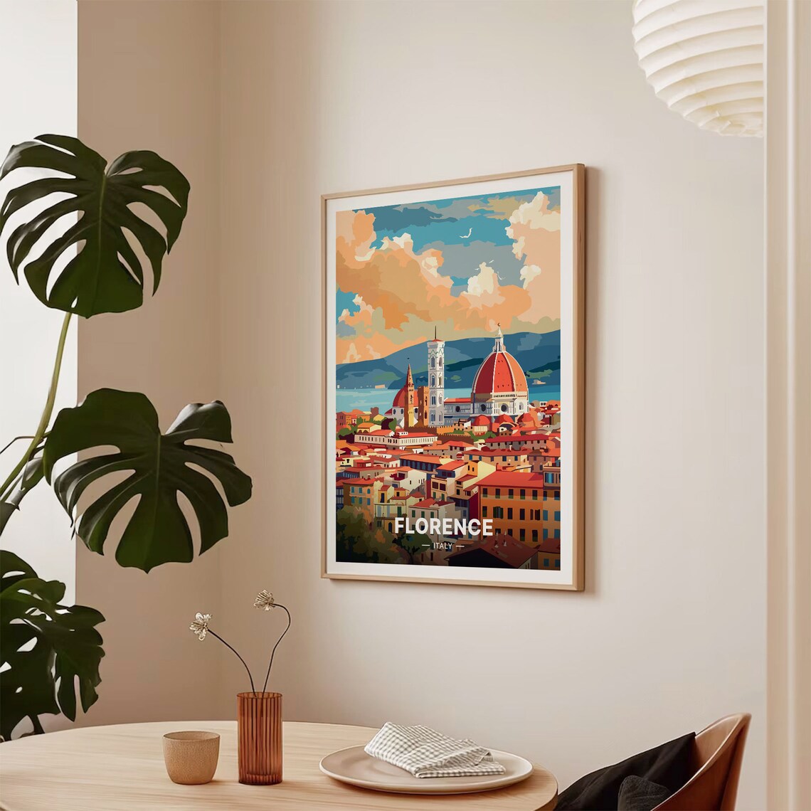 Florence Italy Mid-Century Travel Poster - Image 2