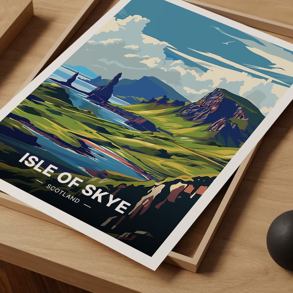 Isle Of Skye Home Office Wall Art Print - Image 3