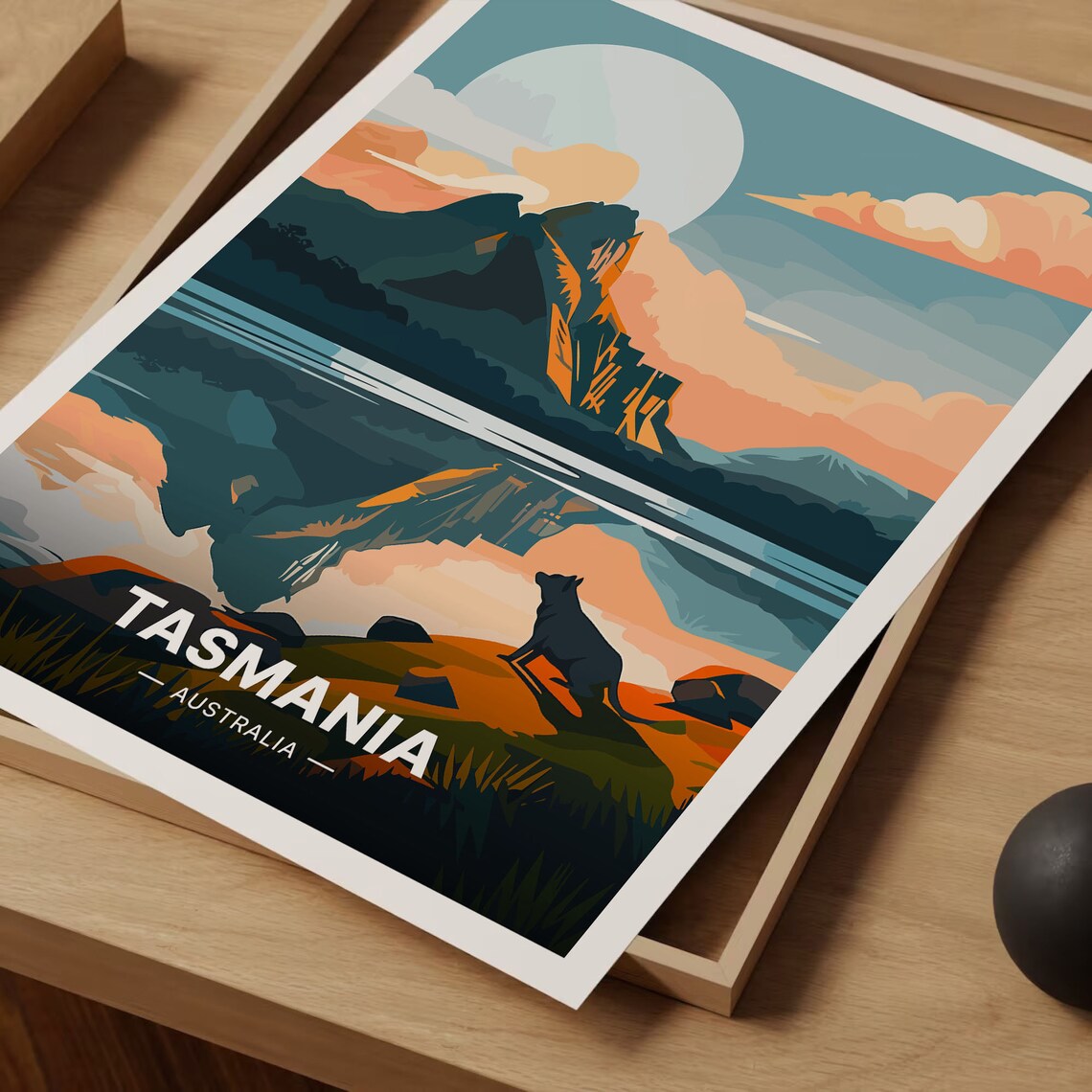 Tasmania Adventure Poster, Australia Travel Art Print - Image 3