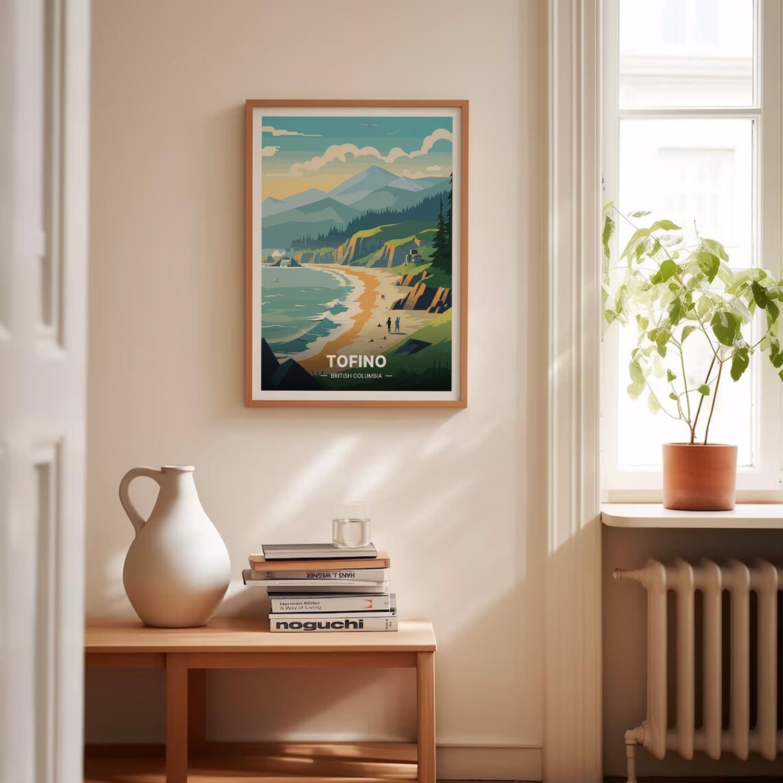 Tofino British Columbia Minimalist Travel Poster - Image 4