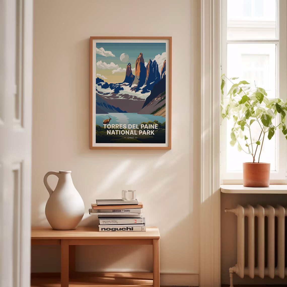 Torres del Paine National Park Chile Granite Peaks Travel Poster - Image 4