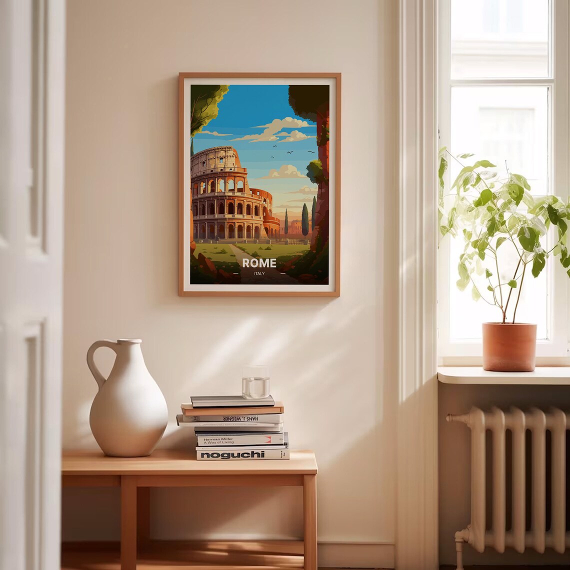 Rome Italy Vintage Travel Poster, Destination Print - Image 4