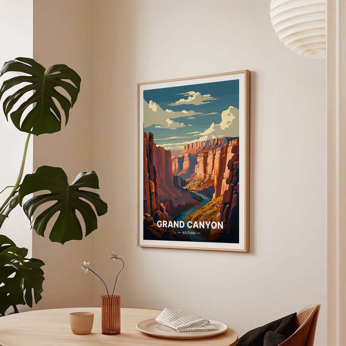 Grand Canyon Travel Poster, Inspirational Landscape Art - Image 2
