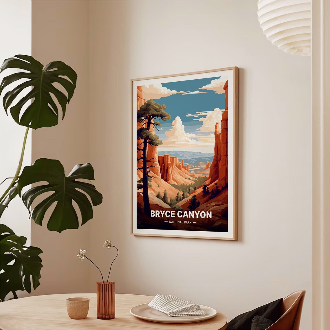 Bryce Canyon Travel Poster, Scenic National Park Art - Image 2