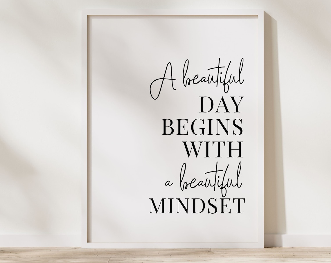 Women Inspirational Quote, Minimalist Wall Art Print