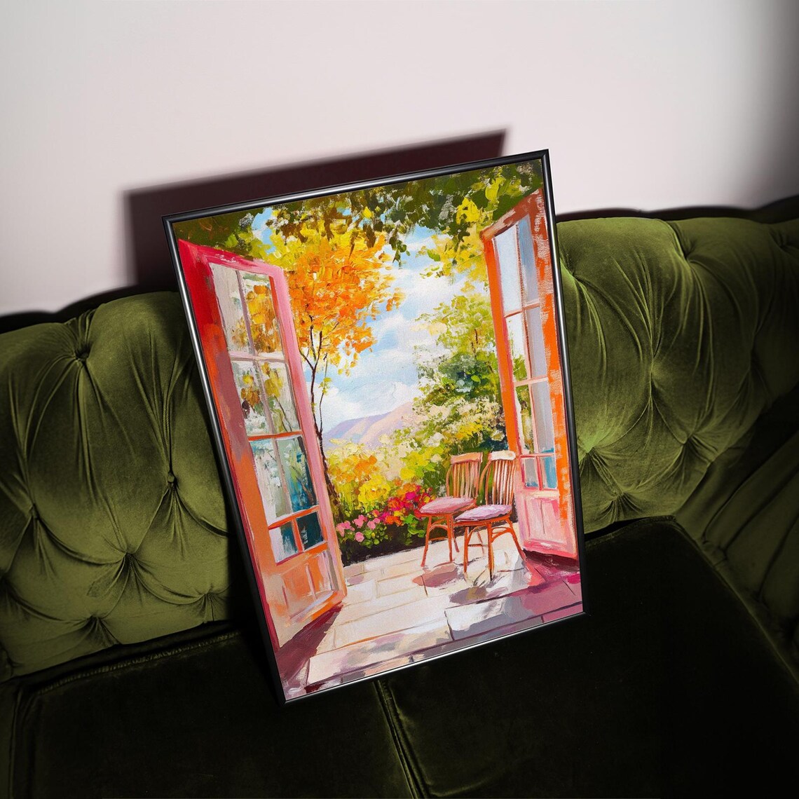 Open Window Matisse-Inspired Fauvism Art Print - Image 3