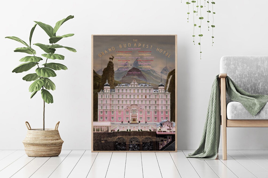 The Grand Budapest Hotel 2014 Wes Anderson Official Film Poster - Image 2