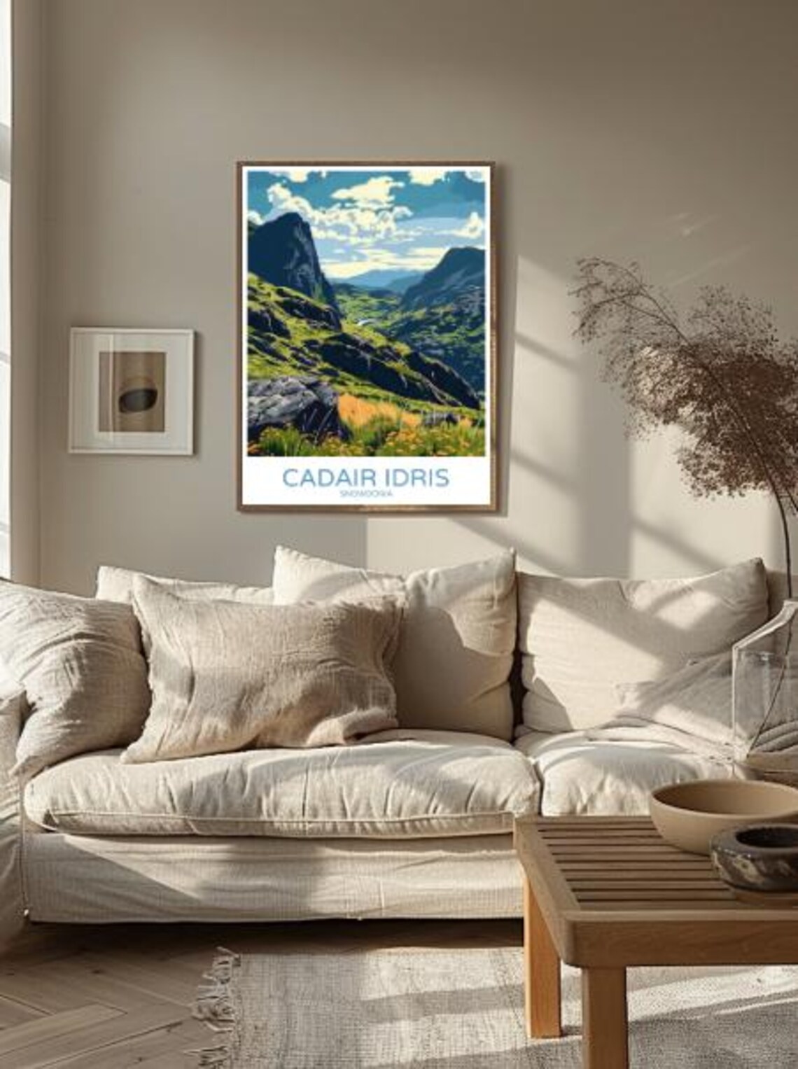 Cadair Idris Snowdonia Travel Poster Majestic Wall Art Of Mountain Landscape And Lakes Welsh Nature Print Hiking Decor Adventure Gift - Image 2