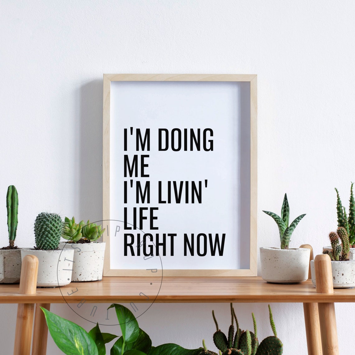 I'm Doing Me I'm Livin' Life Right Now Hip Hop Lyrics Poster - Image 5