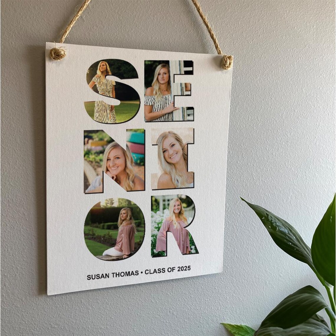 Personalized Graduation Collage, Senior Gift Keepsake - Image 2