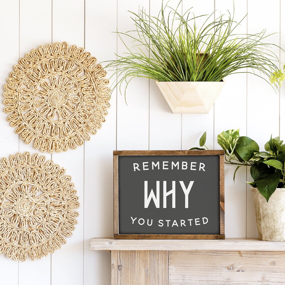 Remember Why You Started Motivational Poster Print - Image 3