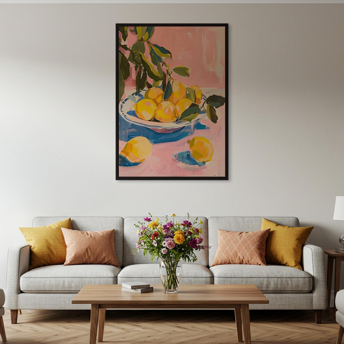 Lemon Still Life Kitchen Wall Decor, Poster - Image 4
