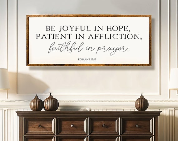 Romans 12:2 Christian Scripture Verse Wall Art Print